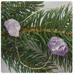 Lichterkette Amethyst